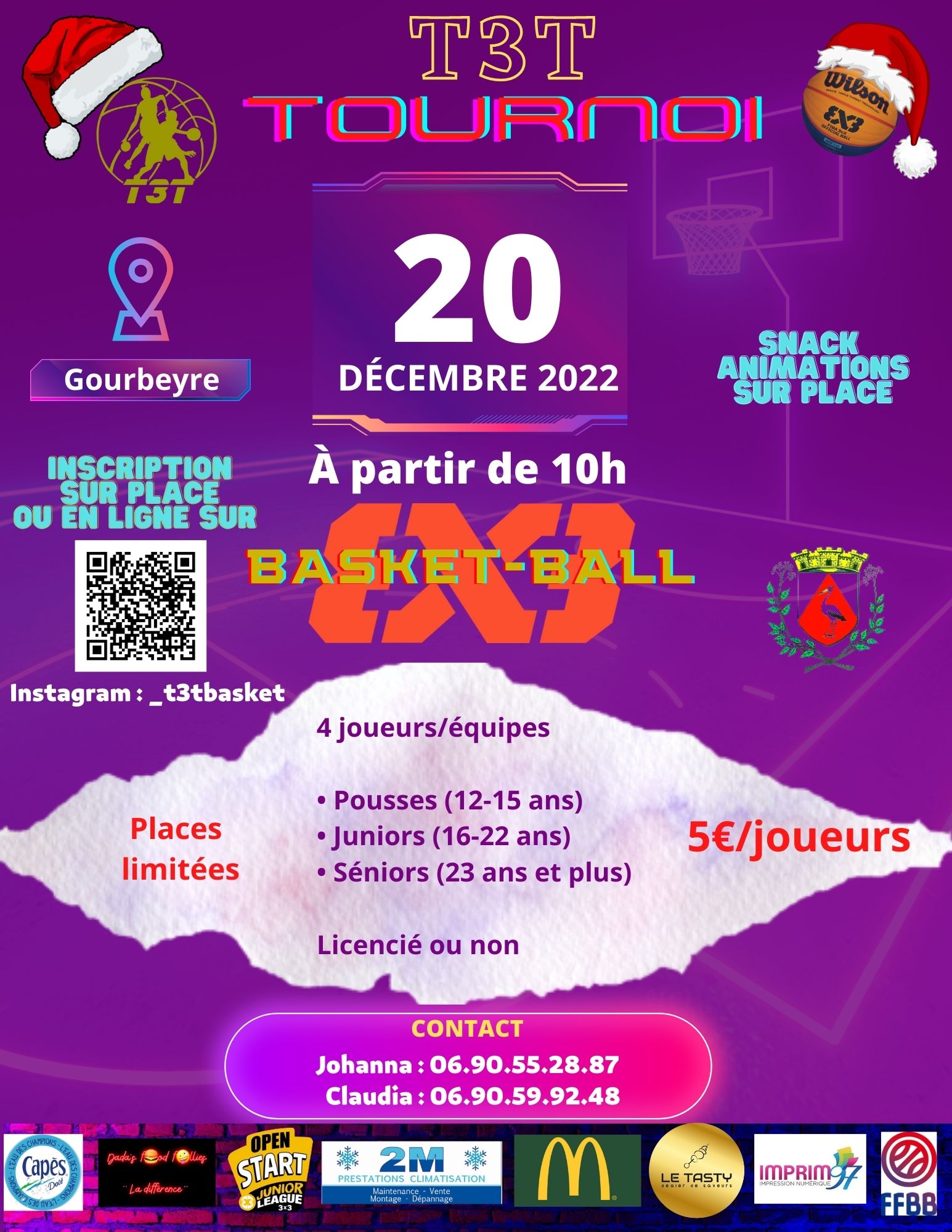 T3T NWEL 12-15ans - FFBB 3x3